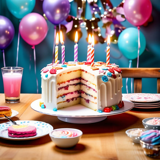 Textov narozeninov blahopn, gratulace pojmenovan Vnuka, pnko pro dti, bl nakrojen dort