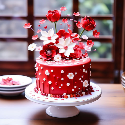 pro miláčka, manželka, obrázkové a textová přáníčka, Blahopřání k jmeninám pro ni, dort s květinami