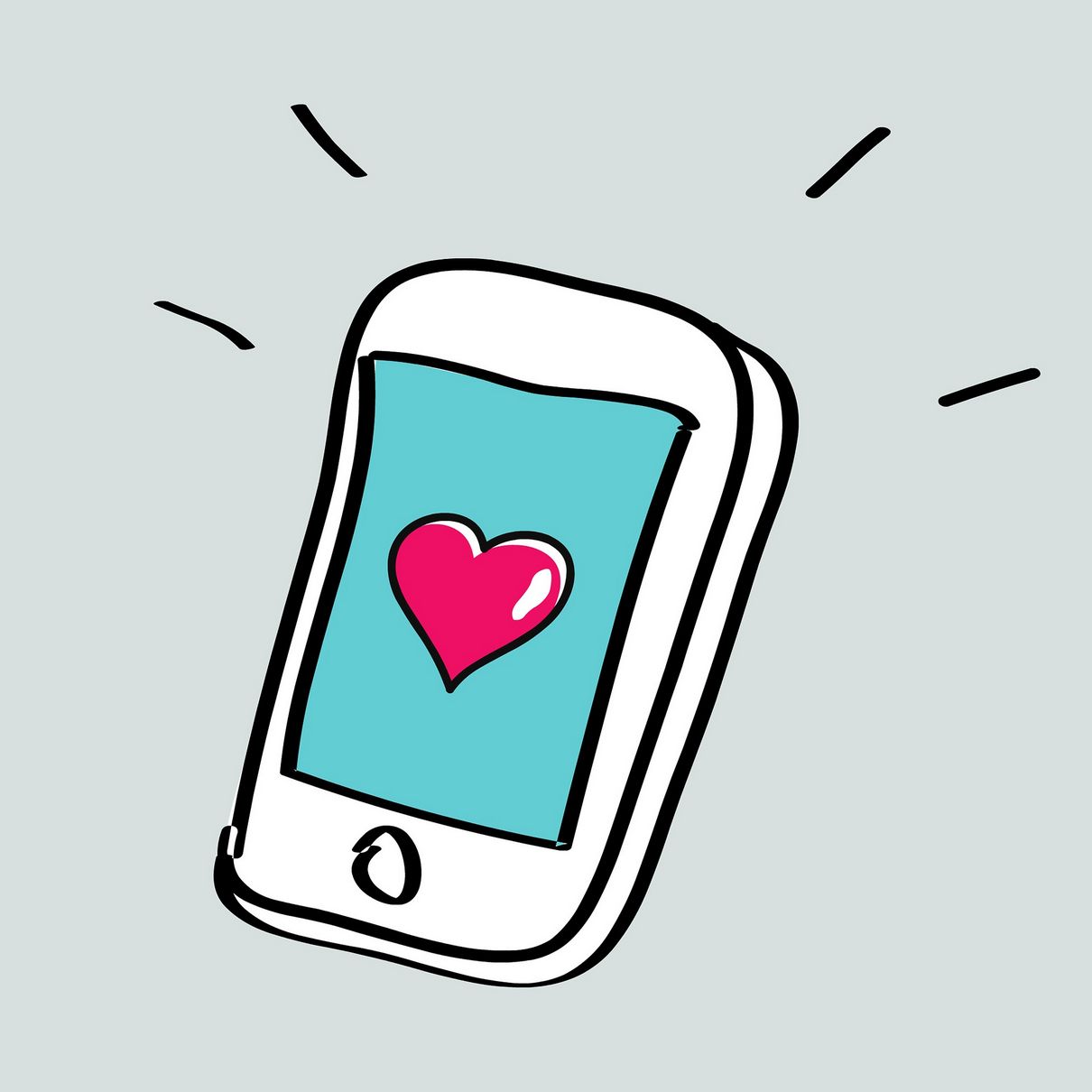 Zamilovaná mobilní textová zpráva